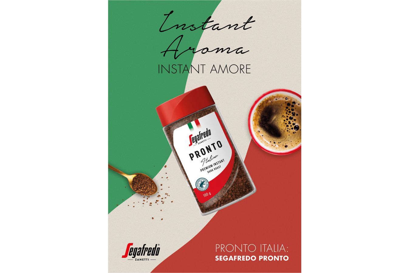 Segafredo Pronto nabízí novou prémiovou instantní kávu