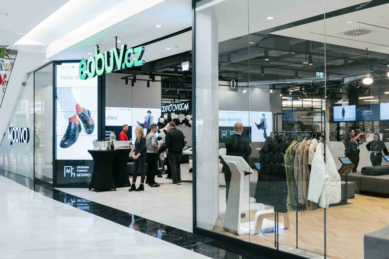 eobuv.cz otevírá druhý obchod se zónou MODIVO v Praze