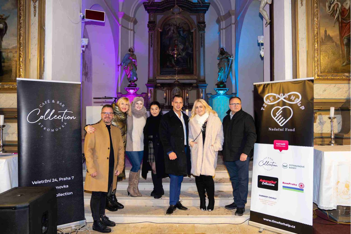 České hudební scéna podpořila adventní koncert Time for help