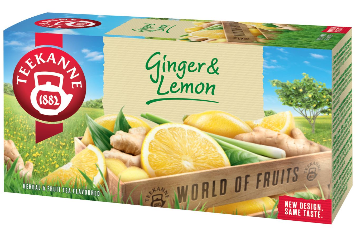Čaj TEEKANNE Ginger &amp; Lemon pro milovníky svěžesti a pikantního zázvoru
