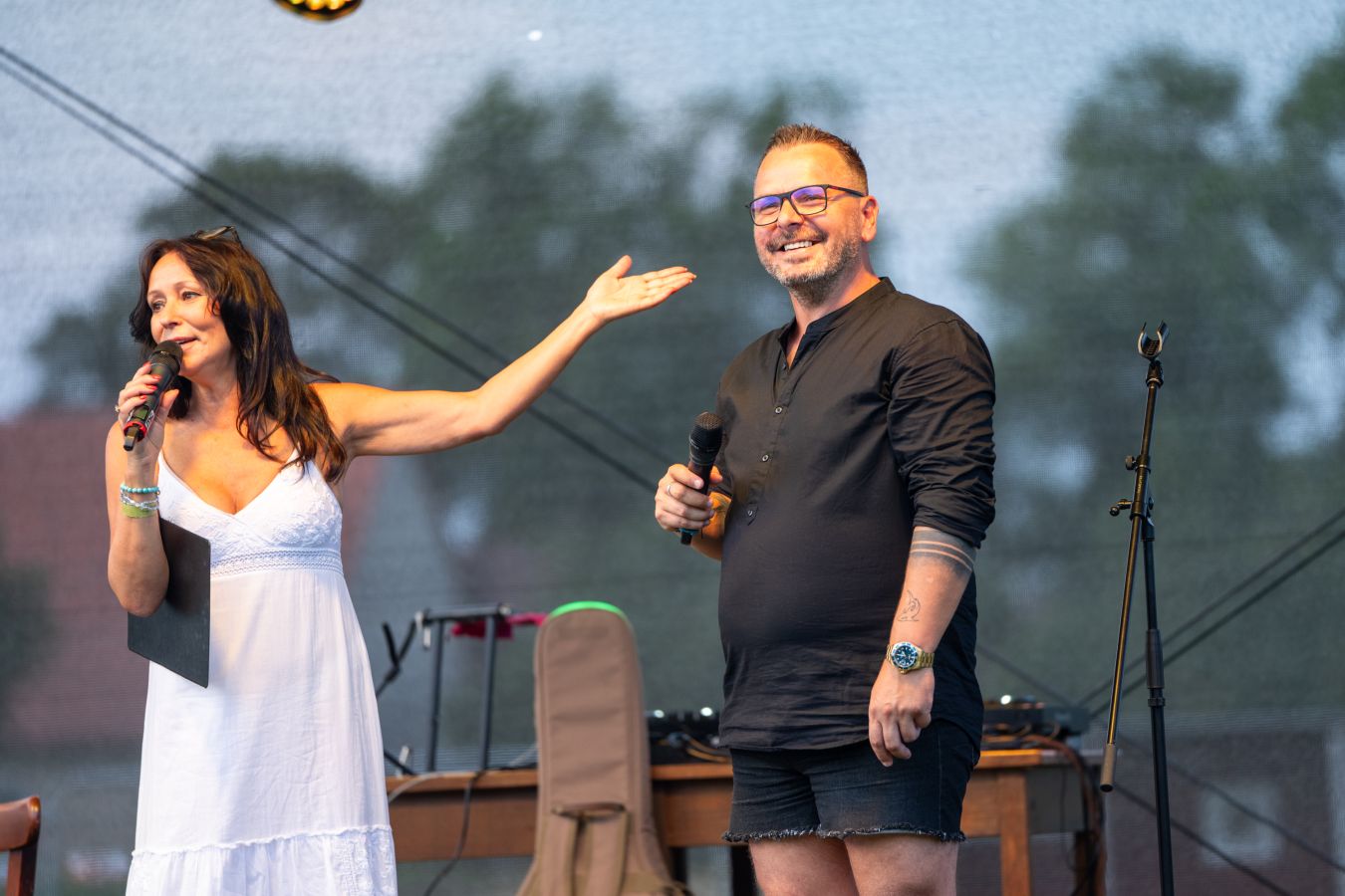 Hřiště v Hrubém Jeseníku bylo pro jeden večer pražskou kavárnou Café & Bar Stromovka Collection