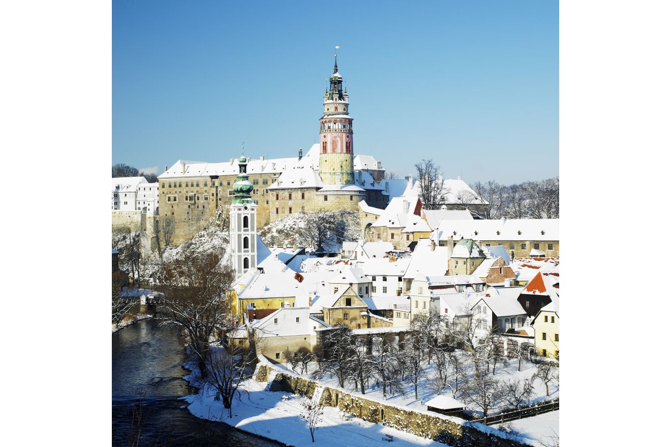 Zasněžený Český Krumlov vás může jen překvapit!