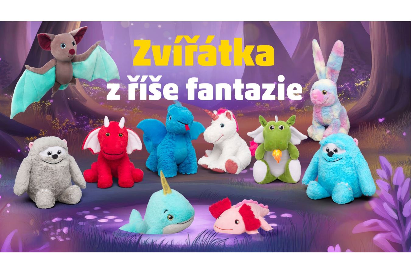 Zažijte léto plné fantazie s novou věrnostní akcí PENNY s plyšovými zvířátky