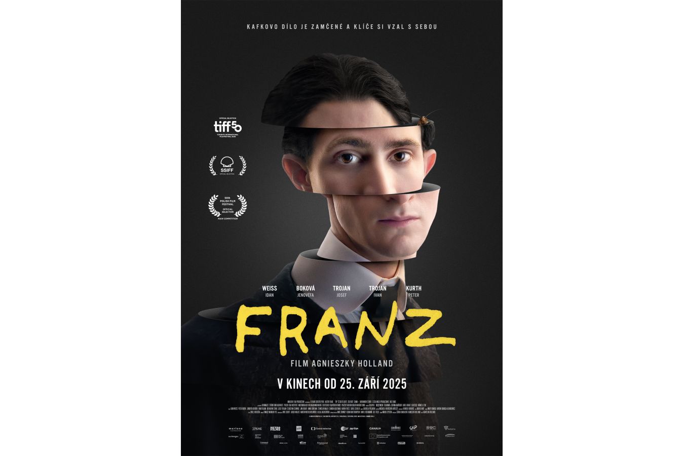 Film Franz režisérky Agnieszky Holland bude bojovat v hlavní soutěži Mezinárodního filmového festivalu v San Sebastiánu