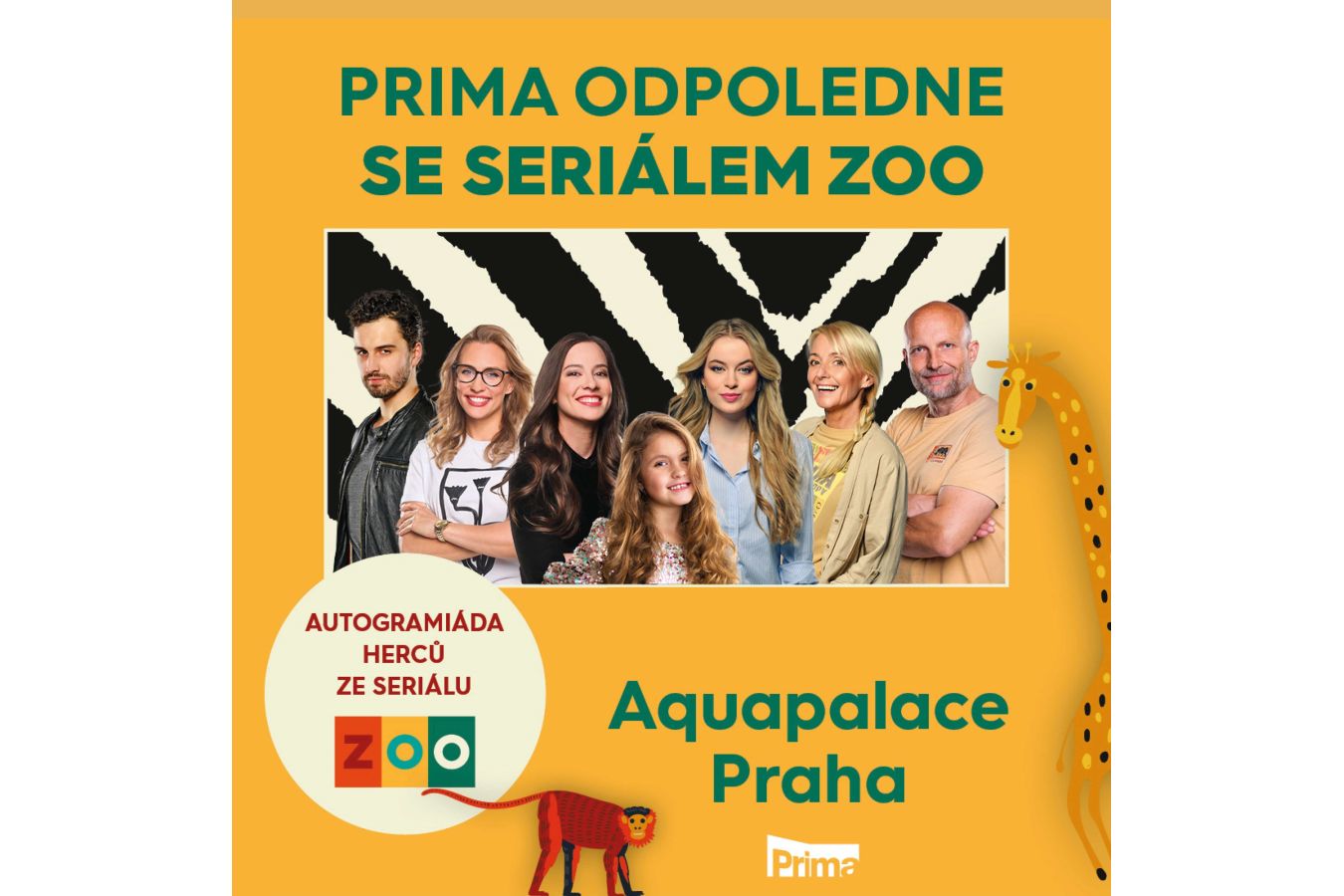 Zrádci a ZOO v Aquapalace Praha