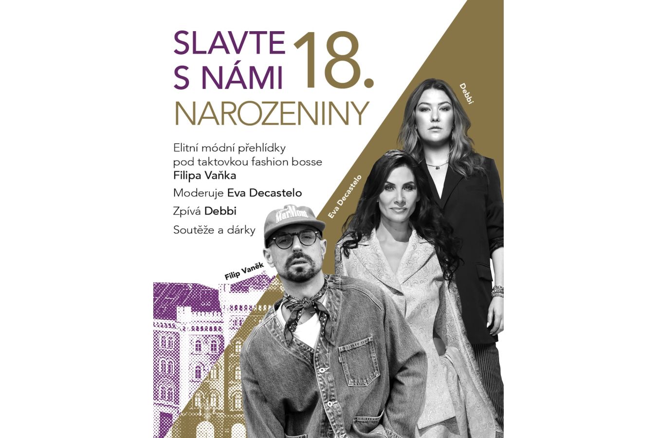 18. narozeniny Palladia: oslava příběhů a stylu v srdci Prahy