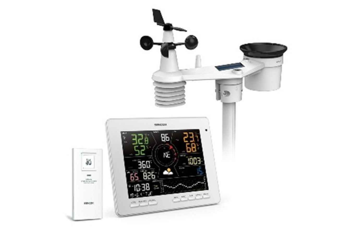 Sencor SWS 16600 WIFI SH: Chytrá meteostanice pro náročné uživatele