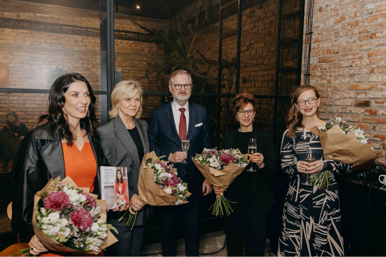 Markéta Pekarová Adamová pokřtila svou první knihu!