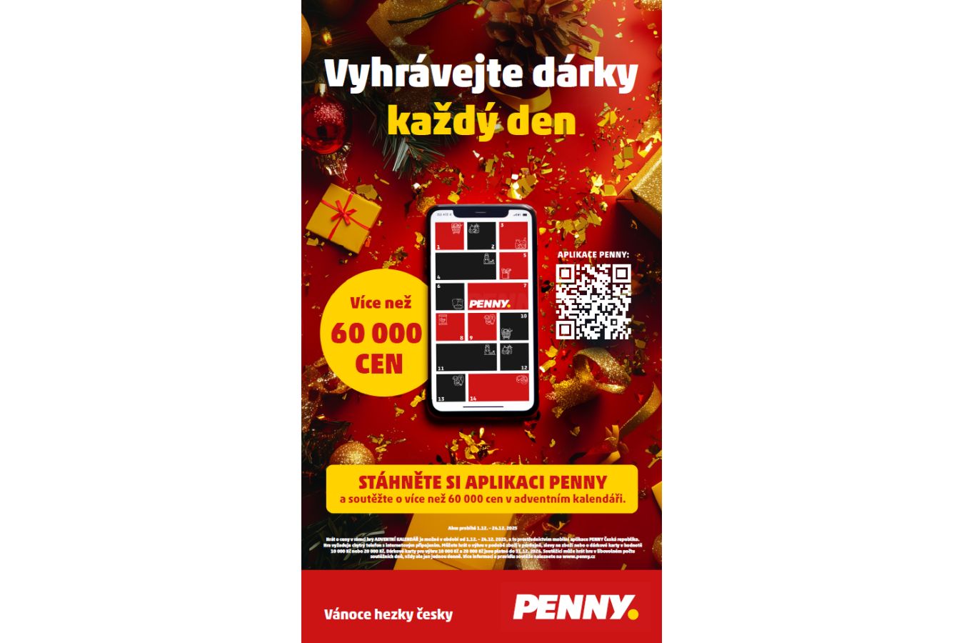 Advent s PENNY: 24 dní plných výher