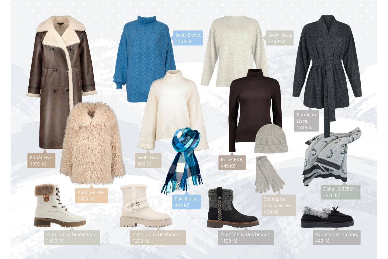 Zasněžená sezona, která přeje eleganci