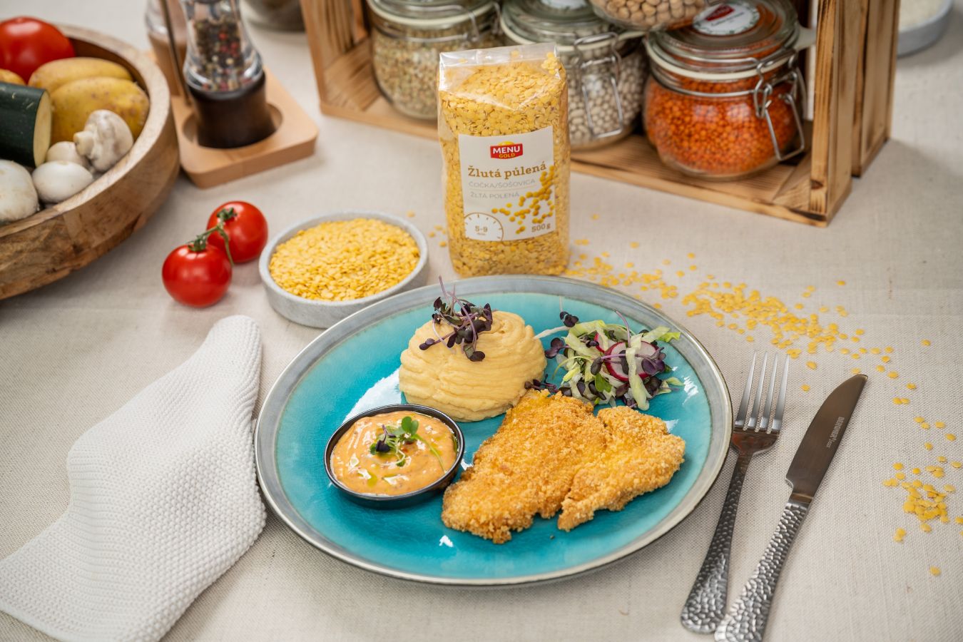 Slunce na talíři. A bílkoviny k tomu