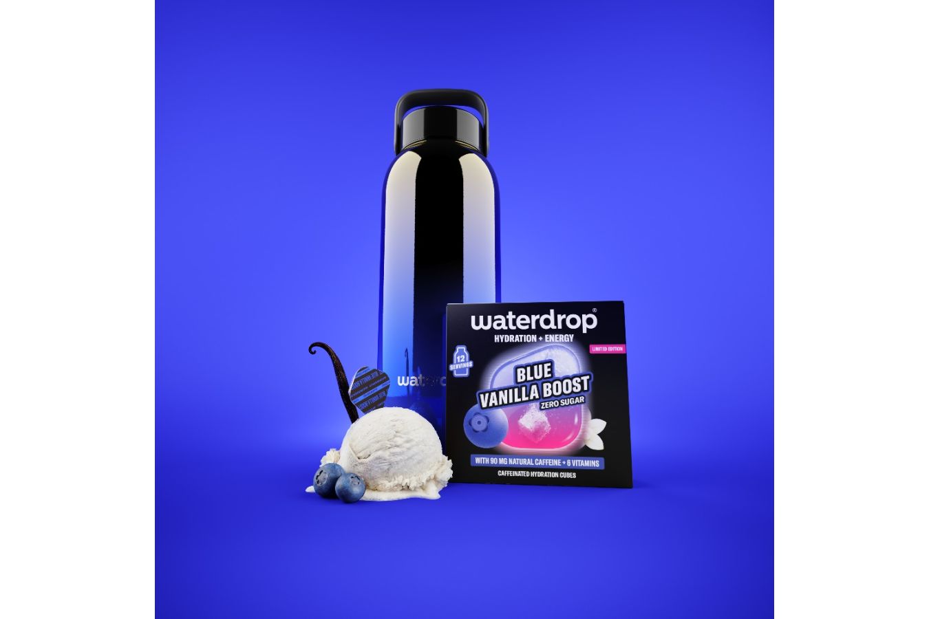 Energie bez cukru, styl bez kompromisů: BLUE VANILLA BOOST