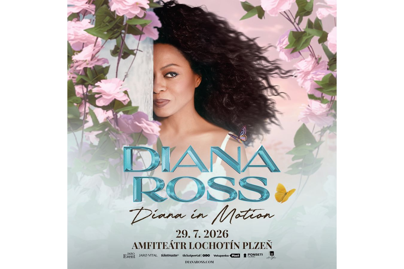 Diana Ross v Plzni, jediné evropské vystoupení legendy