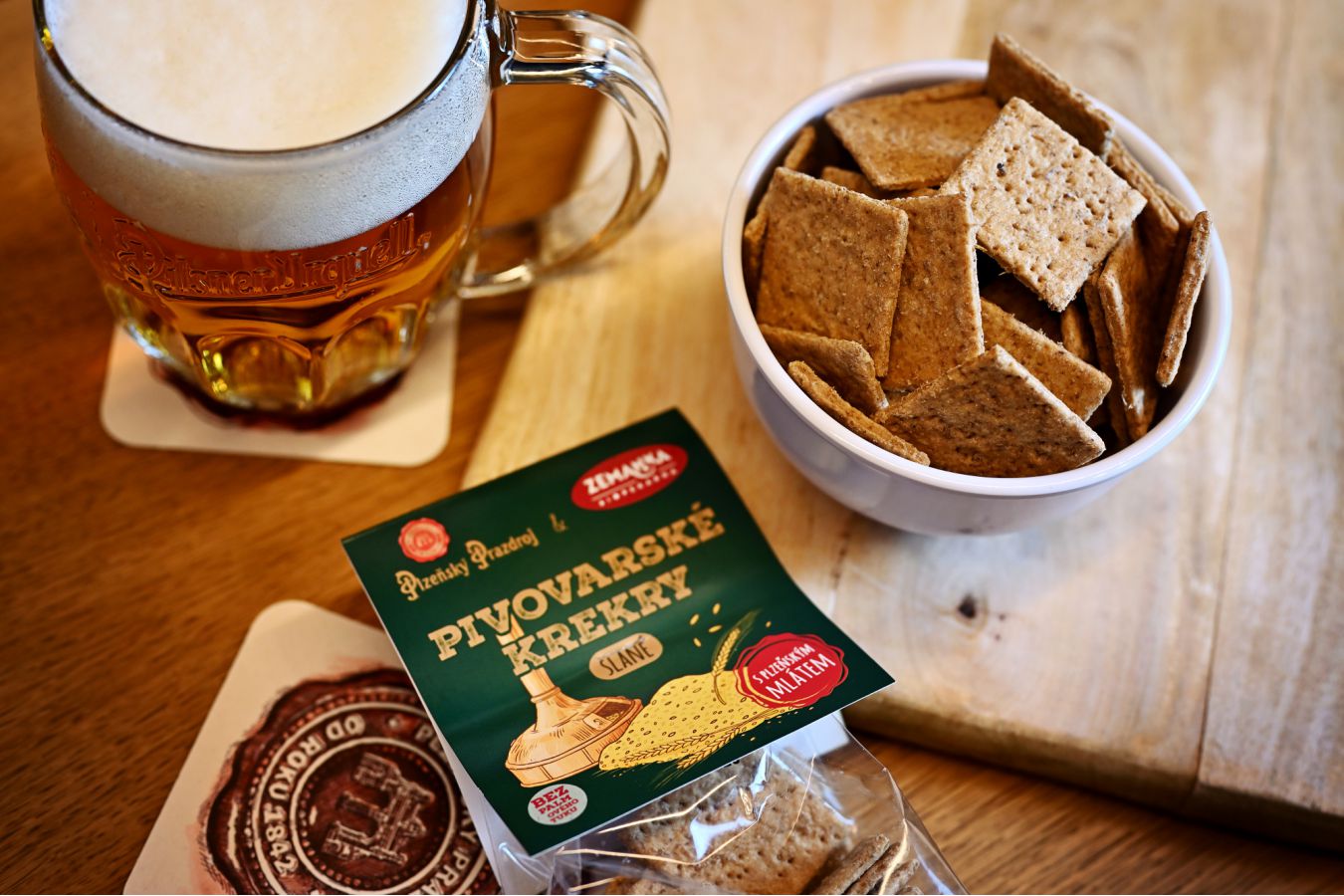 Krekry nejen pro z mláta pro děti i dospělé