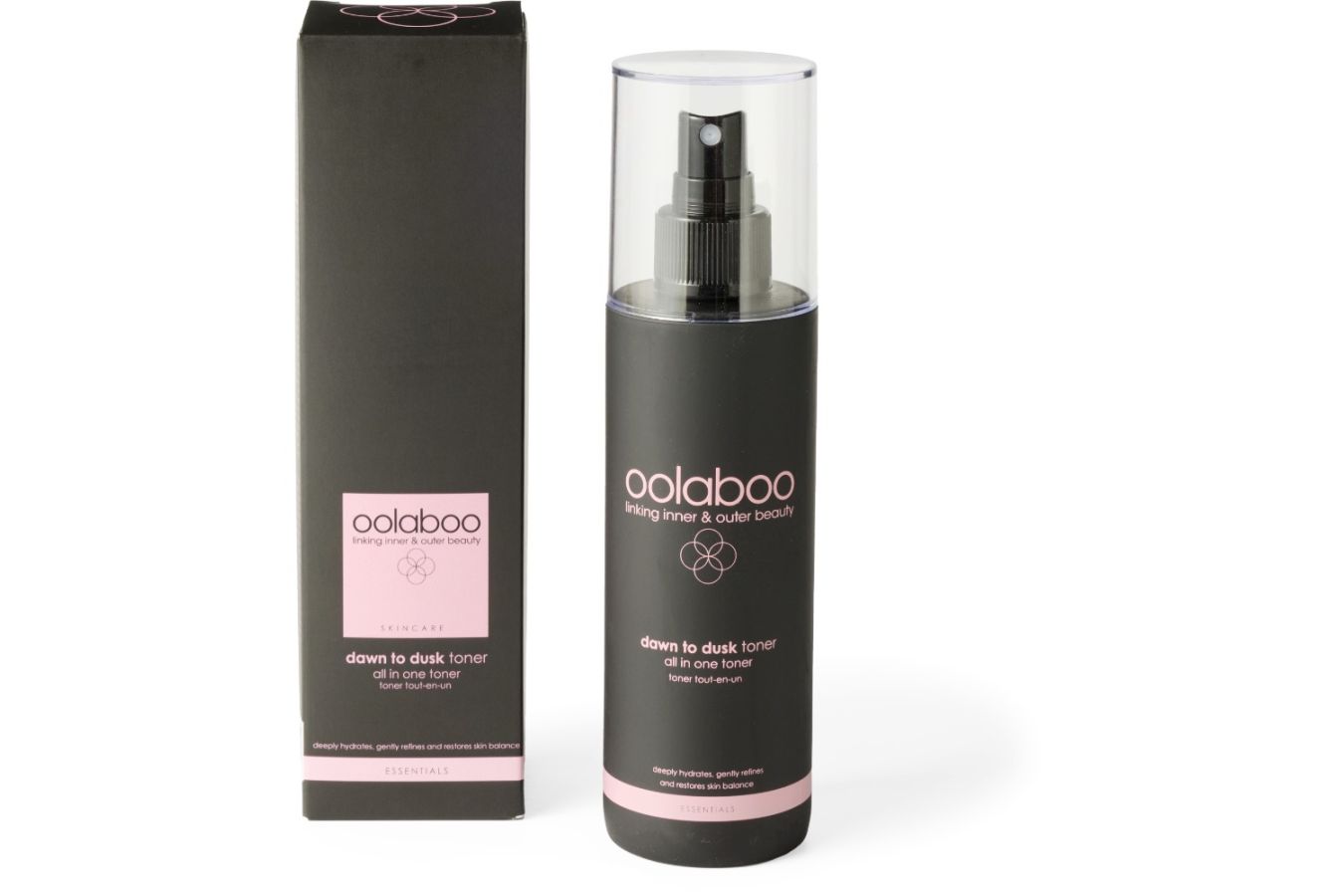 Oolaboo uvádí Dawn to Dusk All in One Toner, tonikum ve spreji pro okamžitou hydrataci a svěžest