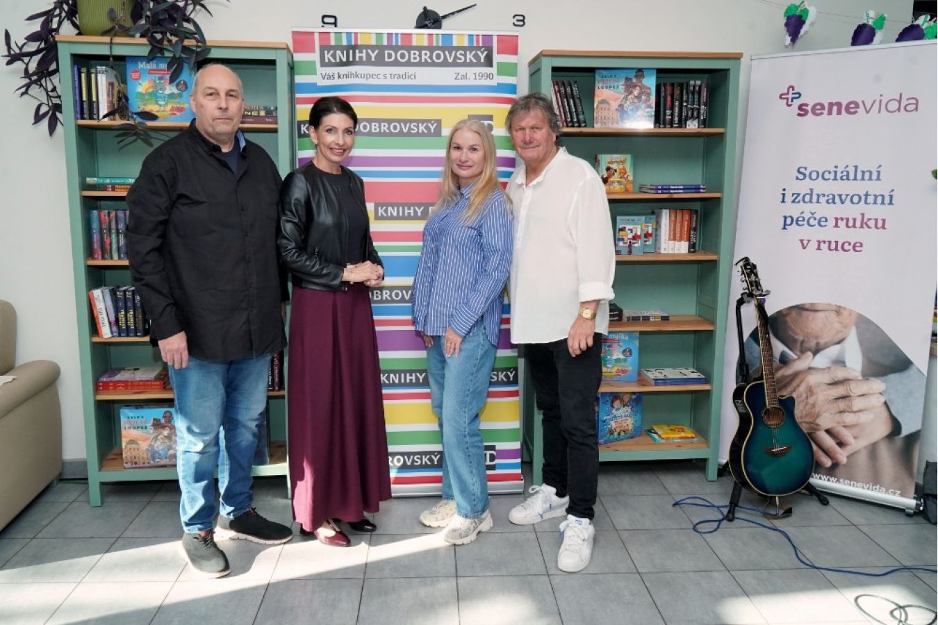 „Hanka byla součástí mé rodiny.“ Standa Hložek při setkání se seniory zavzpomínal na Zagorovou