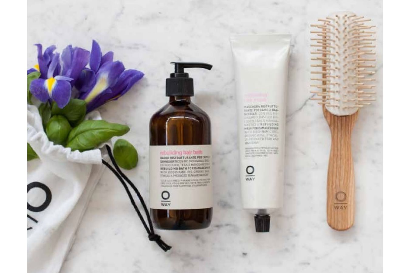 Rekonstrukce vlasového vlákna jedině s OWAY REBUILDING