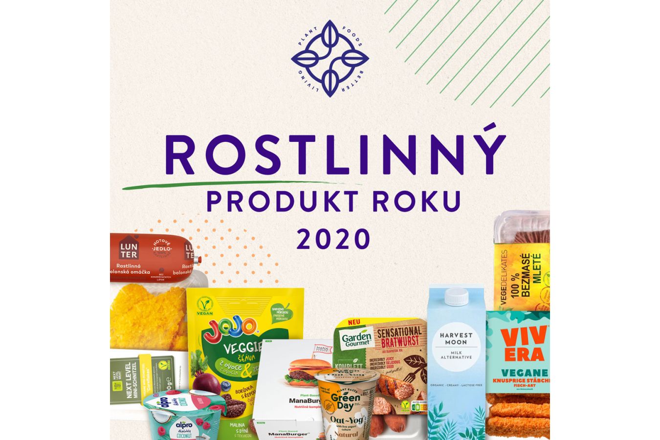 Nabídka rostlinných produktů neustále roste. Češi opět vyberou nejlepší novinku na trhu