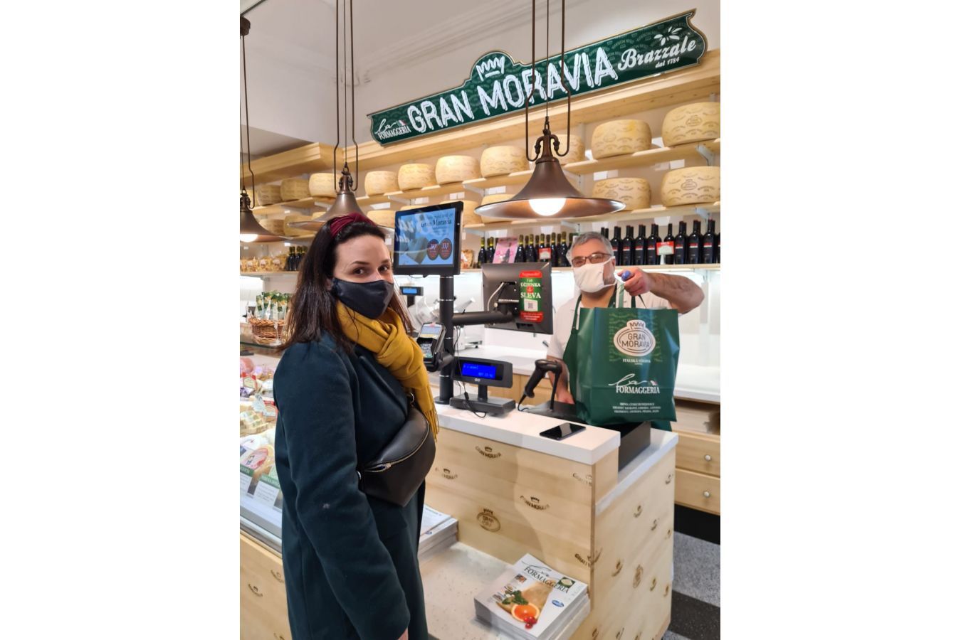 La Formaggeria Gran Moravia na Václaváku jistě potěší všechny milovníky mléčných výrobků