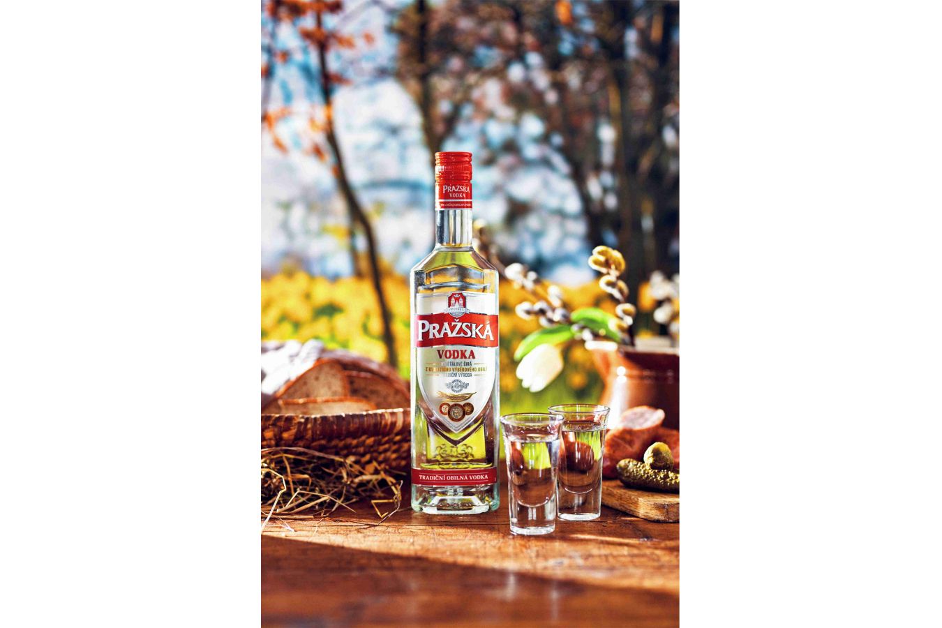 Jedinečná Pražská vodka je vyráběna v Česku