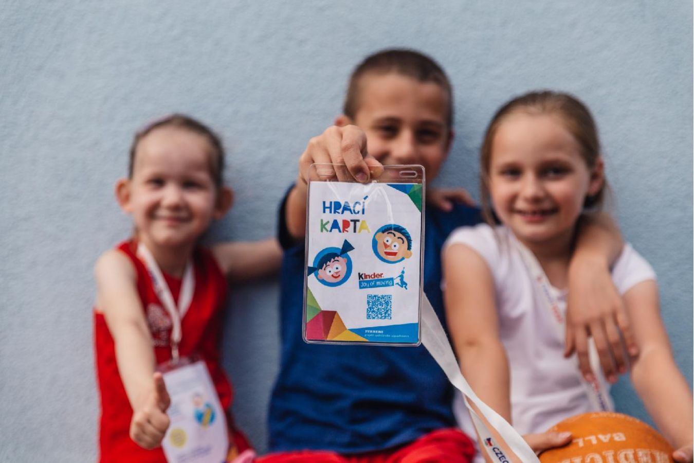 Kinder Joy of moving je hrací karta, která vás namotivuje k pohybu!