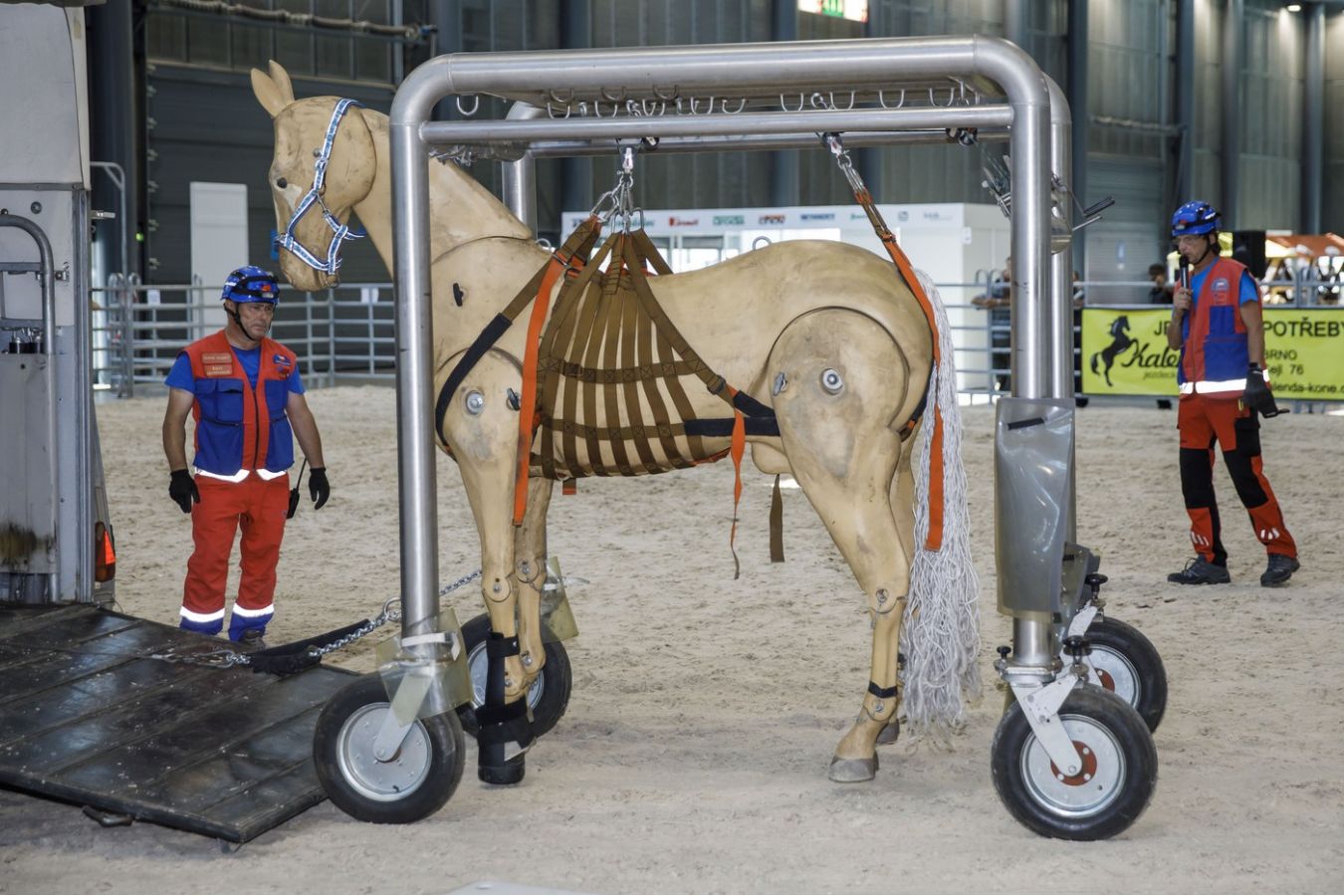 Horse Emergency je koňská záchranka zachraňující životy koní a velkých zvířat