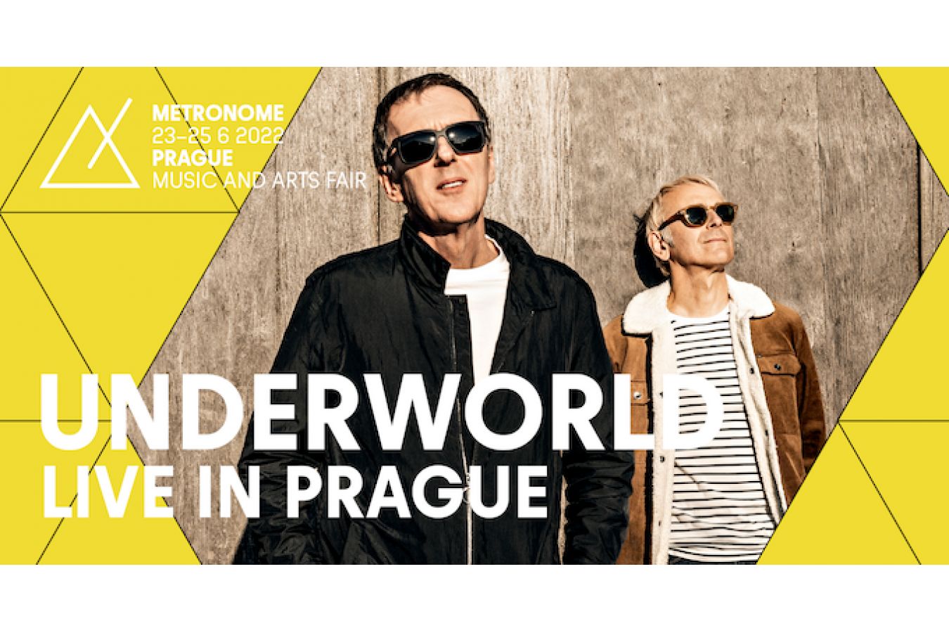 Metronome potvrzuje další hvězdy, přijedou kmotři elektronické hudby Underworld