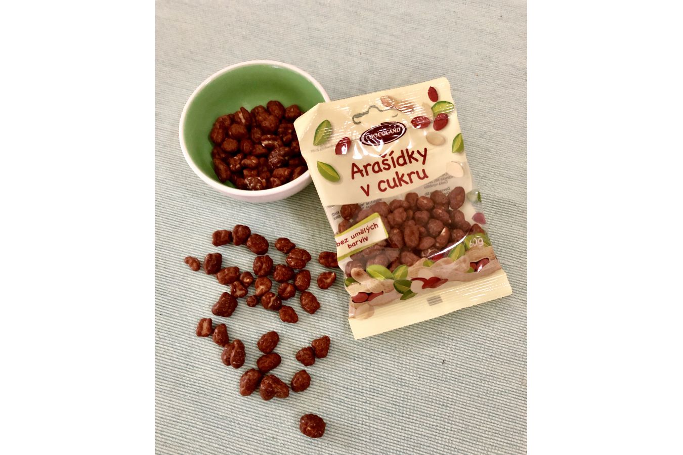 Arašídky v cukru - skvělá pochoutka