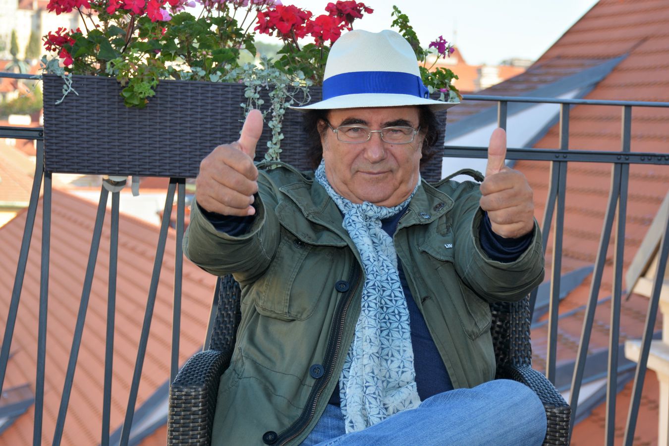 Do Prahy zavítal AL BANO, aby nasál atmosféru a pozval fanoušky na koncert